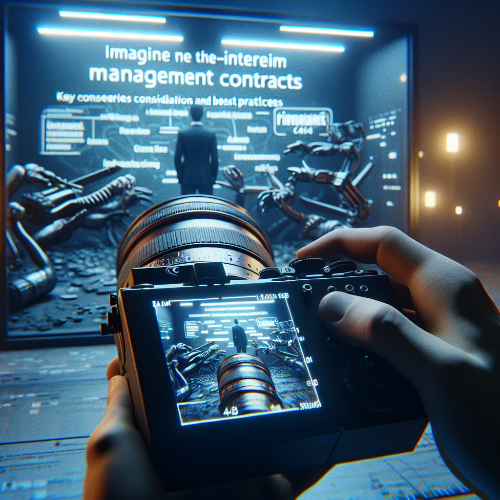 Interim Management Contracts: Key Considerations and Best Practices