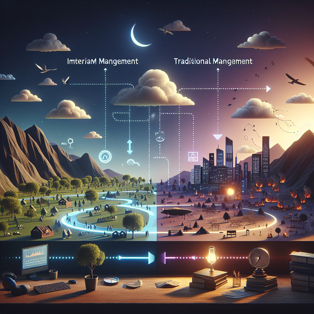 Interim Management vs. Traditional Management: Key Differences Explained