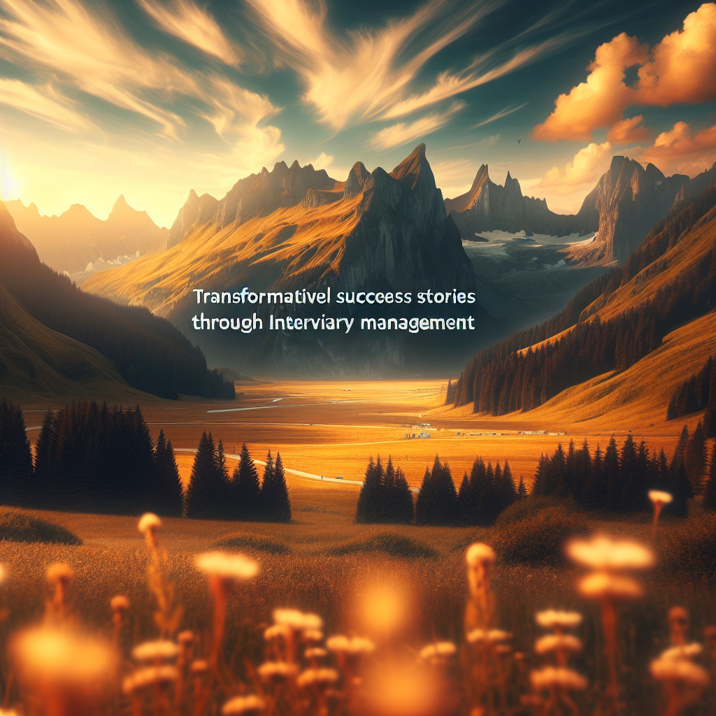 Success Stories: Transformative Results Achieved Through Interim Management