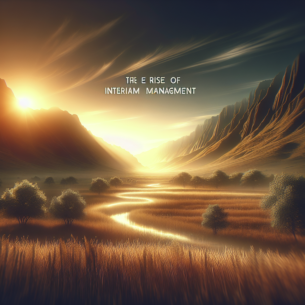 The Rise of Interim Management: Trends and Predictions